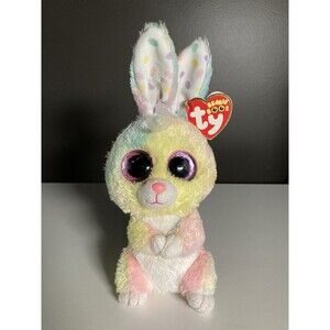 Ty Beanie Baby Boos • Bubby • Bunny Rabbit • 6" NEW Plush Stuffed Animal